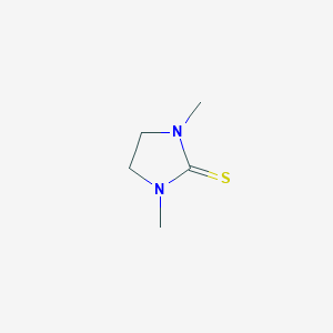 molecular formula C5H10N2S B085309 2-咪唑烷硫酮，1,3-二甲基- CAS No. 13461-16-0