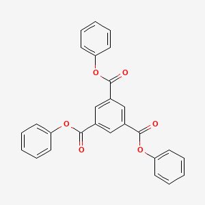 molecular formula C27H18O6 B8531024 Trimesic acid, triphenyl ester CAS No. 7383-70-2