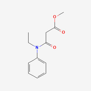 Methyl 3-(ethyl(phenyl)amino)-3-oxo-propanoate
