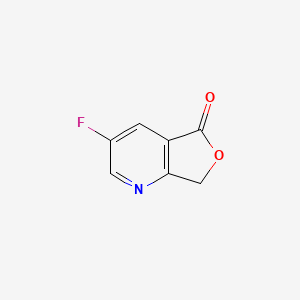 molecular formula C7H4FNO2 B8531095 3-Fluorofuro[3,4-b]pyridin-5(7H)-one 
