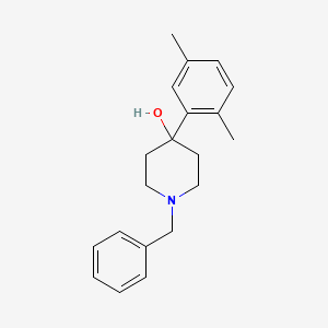 molecular formula C20H25NO B8531160 1-Benzyl-4-(2,5-dimethyl-phenyl)-piperidin-4-OL 