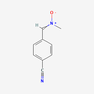 N-Methyl-4-cyanobenzenemethaneimine N-oxide