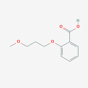 molecular formula C11H14O4 B8531188 2-(3-Methoxypropoxy)benzoic acid 