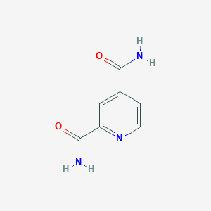 molecular formula C7H7N3O2 B8531189 Pyridine-2,4-dicarboxamide 