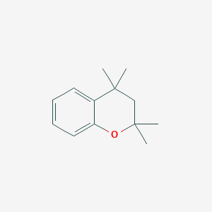 molecular formula C13H18O B8531200 2,2,4,4-Tetramethylchroman 