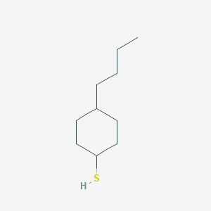 molecular formula C10H20S B8531327 4-n-Butylcyclohexylmercaptan 