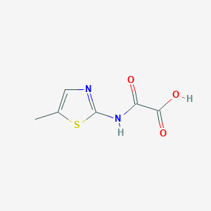 molecular formula C6H6N2O3S B8531454 5-Methylthiazol-2-ylcarbamoylcarboxylic Acid CAS No. 82514-69-0