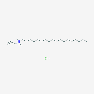 molecular formula C23H48ClN B8531536 N,N-Dimethyl-N-(prop-2-en-1-yl)octadecan-1-aminium chloride CAS No. 62266-68-6