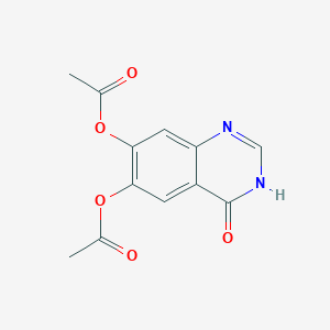 6,7-diacetoxy-4(3H)-quinazolinone