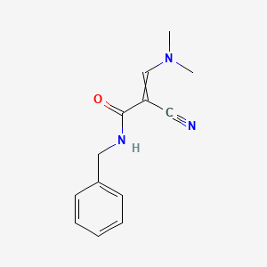 N-Benzyl-2-cyano-3-(dimethylamino)prop-2-enamide