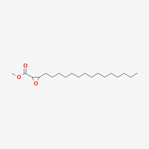 molecular formula C19H36O3 B8531619 Methyl 3-pentadecyloxirane-2-carboxylate CAS No. 32217-14-4