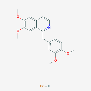 molecular formula C20H22BrNO4 B8531691 Papaverine hydrobromide CAS No. 6152-78-9