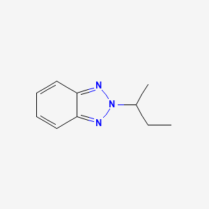 molecular formula C10H13N3 B8531758 2-sec-butyl-2H-benzotriazole 