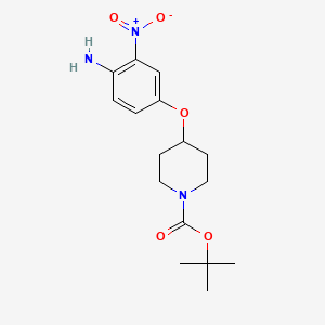 Tert-butyl 4-(4-amino-3-nitrophenoxy)piperidine-1-carboxylate