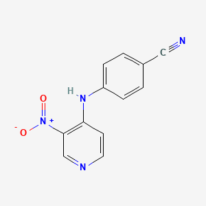 4-[N-(4-Cyanophenyl)amino]-3-nitropyridine
