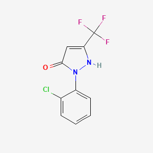 1-(2-chlorophenyl)-3-(trifluoromethyl)-1H-pyrazol-5-ol