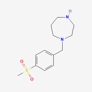 1-[4-(Methylsulfonyl)benzyl]homopiperazine