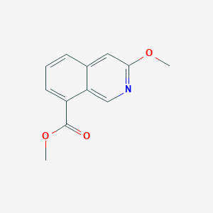 Methyl-3-methoxyisoquinoline-8-carboxylate