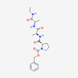 1-[(Benzyloxy)carbonyl]-L-prolyl-L-alanyl-N-ethyl-L-alaninamide