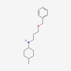 N-[3-(Benzyloxy)propyl]-4-methylcyclohexan-1-amine