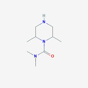 2,6-Dimethyl-piperazine-1-carboxylic acid dimethylamide