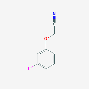 molecular formula C8H6INO B8532153 3-Cyanomethoxyphenyl iodide 