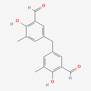 3,3'-Methylenebis(6-hydroxy-5-methylbenzaldehyde)