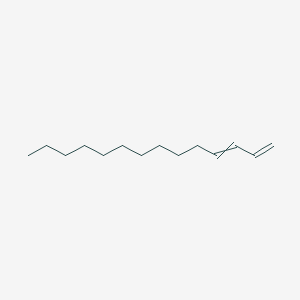 molecular formula C14H26 B8532220 1,3-Tetradecadiene CAS No. 39669-92-6