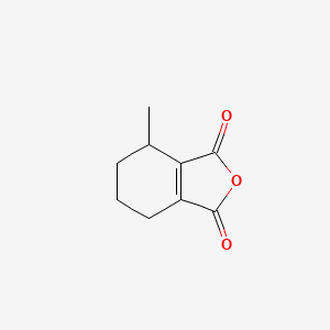 molecular formula C9H10O3 B8532233 3-Methyl-3,4,5,6-tetrahydrophthalic acid anhydride CAS No. 25417-09-8