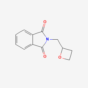 molecular formula C12H11NO3 B8532264 2-(2-oxetanylmethyl)-1H-isoindole-1,3(2H)-dione 