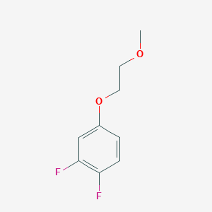 3,4-Difluoro-1-(2-methoxyethoxy)benzene