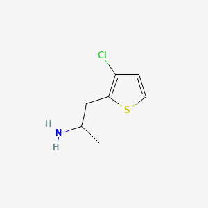 2-(3-Chlorothiphen-2-yl)-1-methylethylamine
