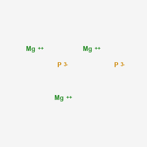 molecular formula Mg3P2<br>Mg=P-Mg-P=Mg<br>Mg3P2 B085324 Magnesium phosphide CAS No. 12057-74-8