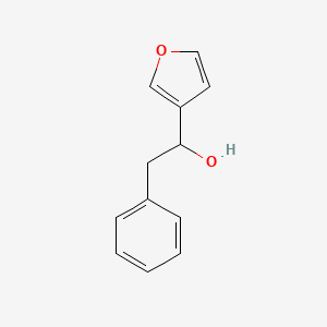 molecular formula C12H12O2 B8532401 Benzyl-3-furyl-methanol 