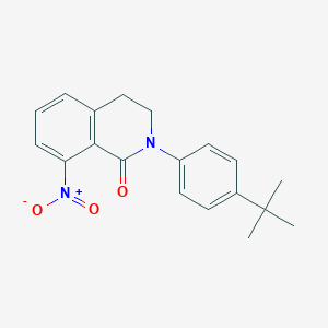 2-(4-tert-butylphenyl)-8-nitro-3,4-dihydroisoquinolin-1-one