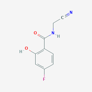 N-cyanomethyl-4-fluoro-2-hydroxy-benzamide