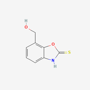 7-Hydroxymethyl-2-mercaptobenzooxazole