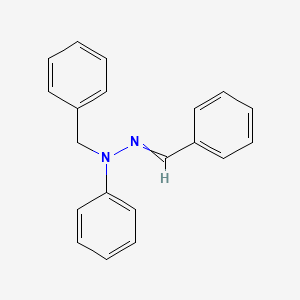molecular formula C20H18N2 B8532579 Benzaldehyde benzylphenylhydrazone 