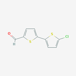 5-(5-Chlorothiophen-2-yl)thiophene-2-carbaldehyde