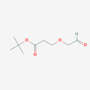 tert-Butyl 3-(2-oxoethoxy)propanoate