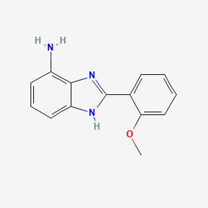 2-(2-methoxyphenyl)-1H-benzo[d]imidazol-4-amine