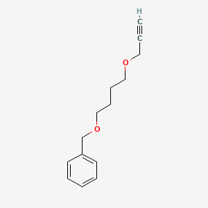 ({4-[(Prop-2-yn-1-yl)oxy]butoxy}methyl)benzene