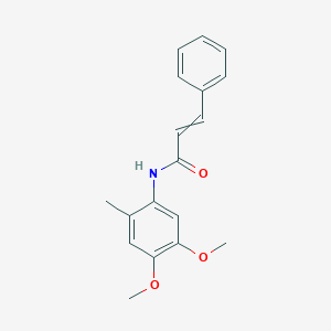 N-(2-methyl-4,5-dimethoxyphenyl)cinnamamide