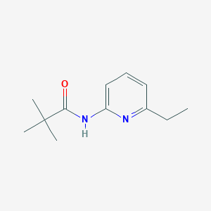molecular formula C12H18N2O B8532868 N-(6-ethyl-pyridin-2-yl)-2,2-dimethyl-propionamide 