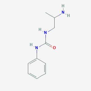1-Methyl-2-(3-phenylureido)ethylamine