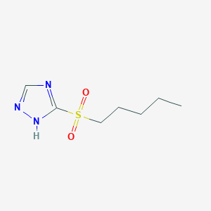 3-Pentylsulphonyl-1,2,4-triazole