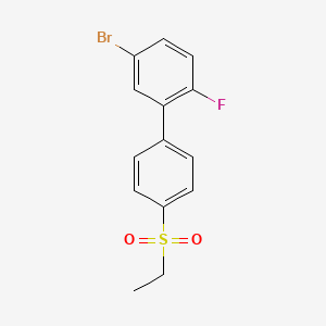 5'-Bromo-2'-fluorobiphenyl-4-yl ethyl sulfone