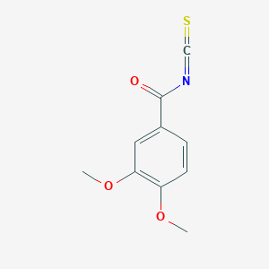 3,4-Dimethoxy-1-benzenecarbonyl isothiocyanate