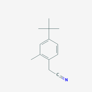 4-t-Butyl-2-methylphenylacetonitrile