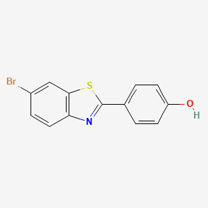 6-Bromo-2-(4-hydroxyphenyl)benzothiazole